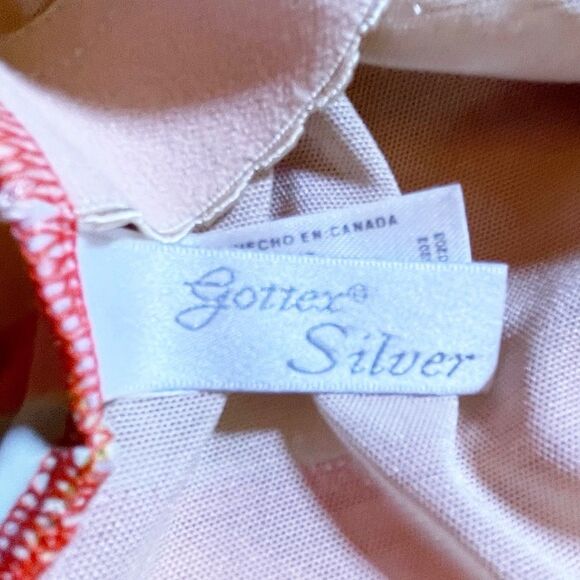 Gottex One Piece Swimsuit in Painted Desert Orange Pink Gold Women’s Size 22W - Picture 9 of 12